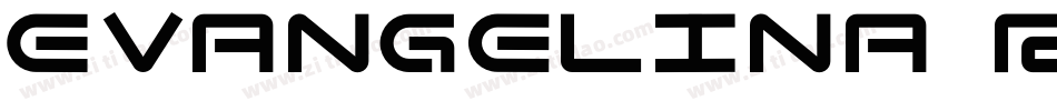 Evangelina Regular字体转换